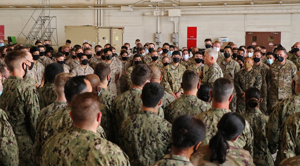 Admiral Craig Faller visits Naval Station Guantanamo Bay