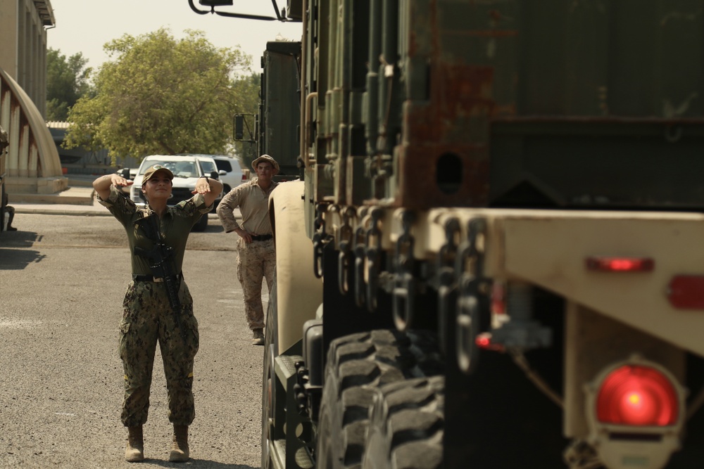US Customs team prepares for Redeployment
