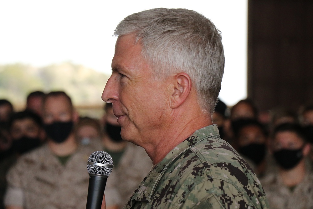 Admiral Craig Faller visits Naval Station Guantanamo Bay