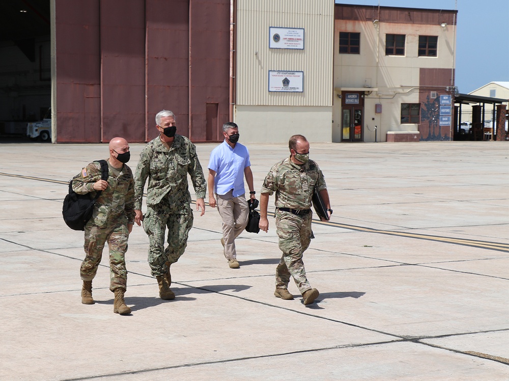 Admiral Craig Faller visits Naval Station Guantanamo Bay