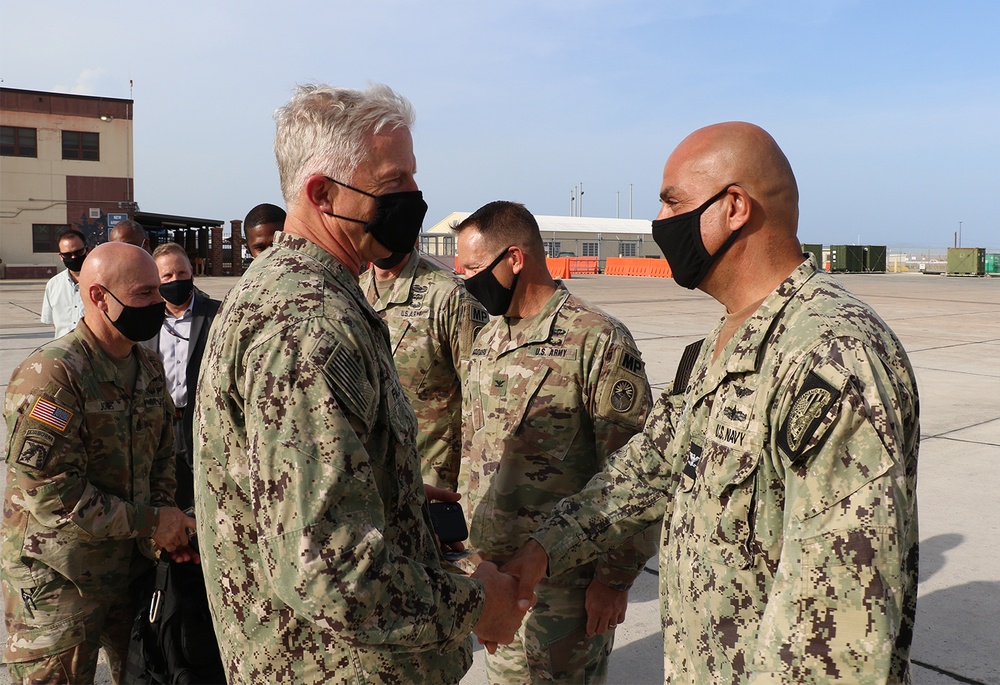 Admiral Craig Faller visits Naval Station Guantanamo Bay