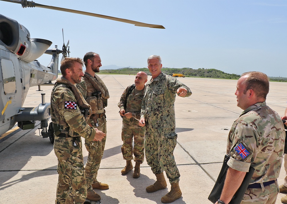 Admiral Craig Faller visits Naval Station Guantanamo Bay