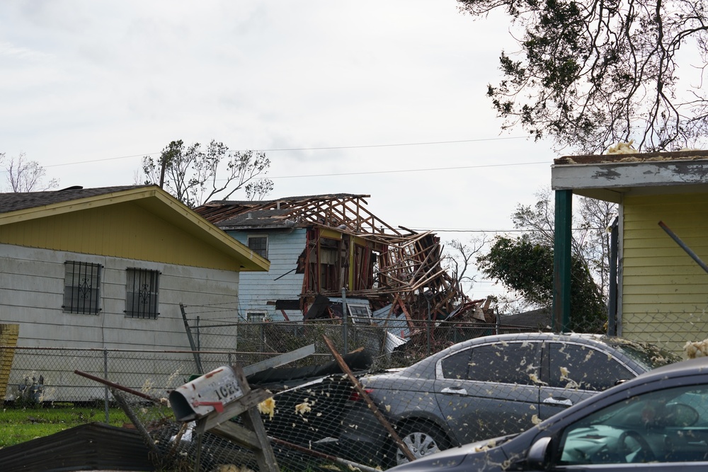 Texas Taskforce One Conducts Damage Assessments After Hurricane Ida Landfall