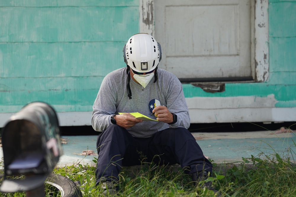 Texas Taskforce One Conducts Damage Assessments After Hurricane Ida Landfall