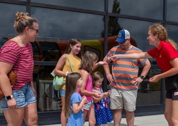 The Wienermobile Returns to SUBASE New London