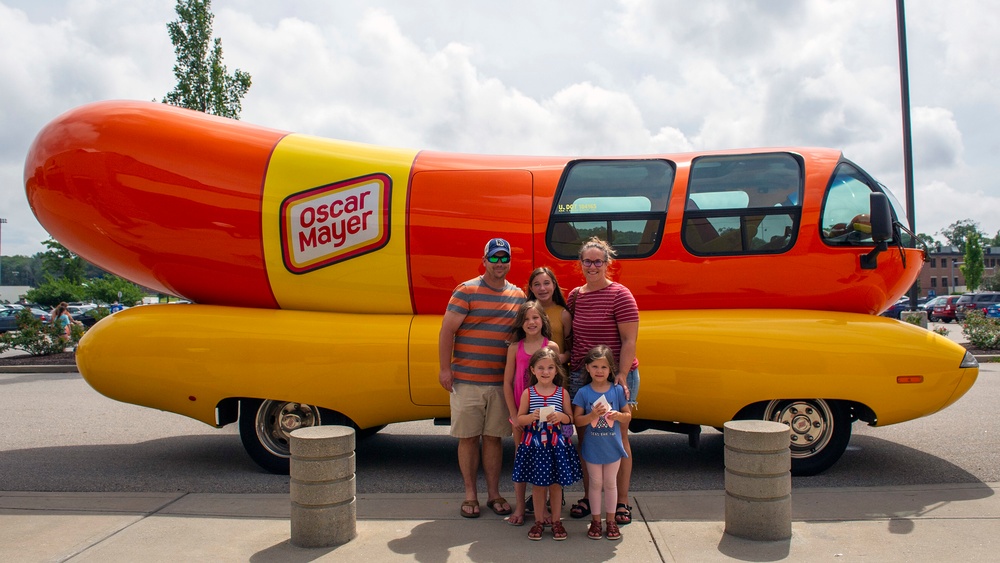 The Wienermobile Returns to SUBASE New London