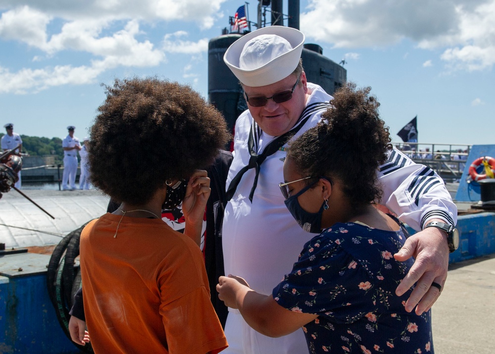 USS San Juan Homecoming, August 2021