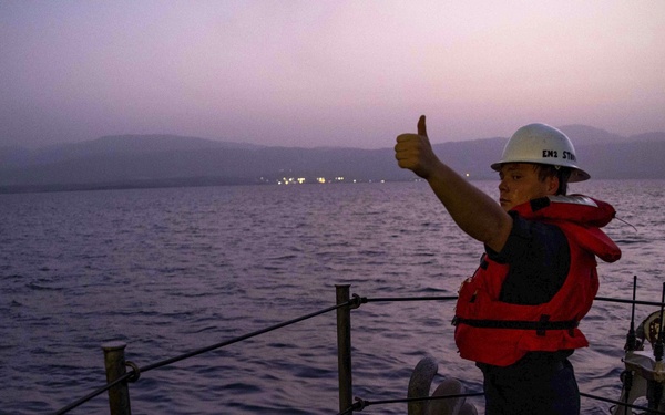 BMU-2 Sailor Signals All Clear