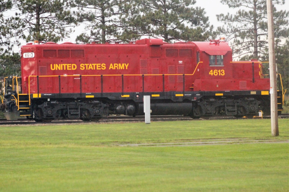 Locomotive at Fort McCoy