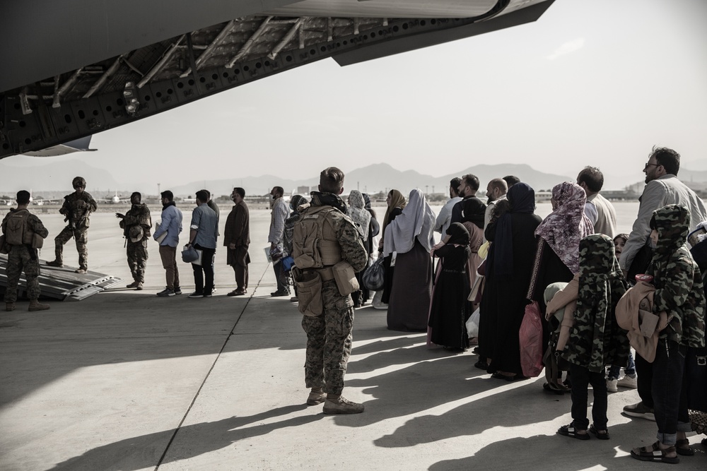 Airport Evacuation at Hamid Karzai International