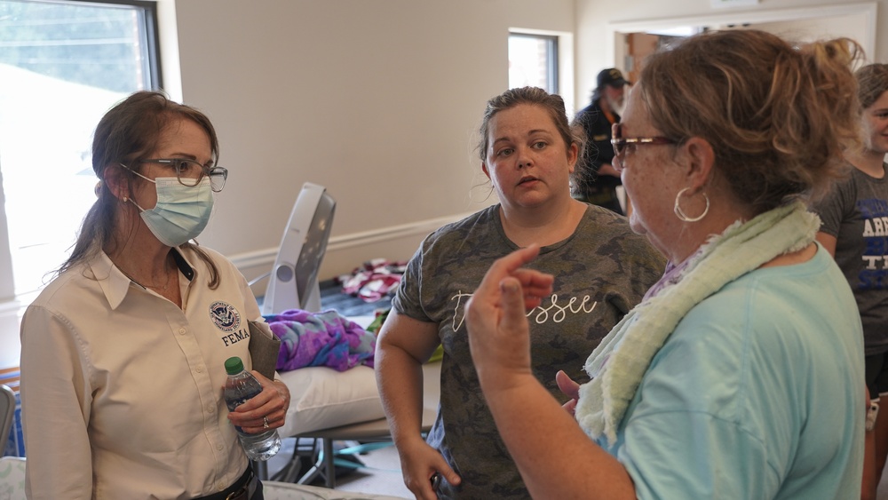 FEMA Region 4 Administrator Speaks With Survivors