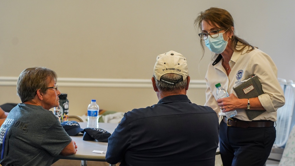 FEMA Region Administrator Speaks With Survivors