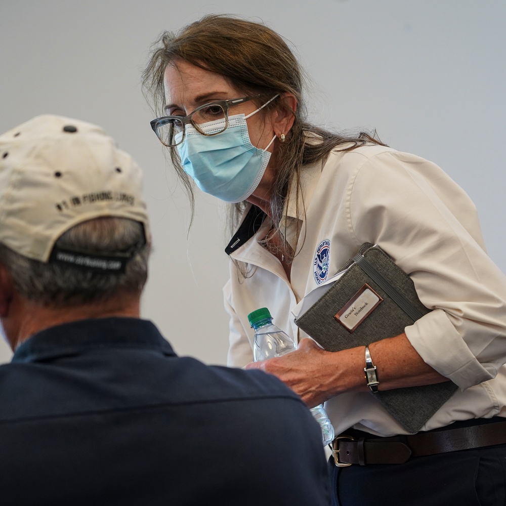 FEMA Region Administrator Speaks With Survivor