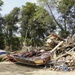 Flood Debris in Tennessee Neighborhood