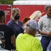 Governor and FEMA Administrator Meet Volunteers