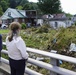 FEMA Leadership Overlook a Creek That Flooded The Area