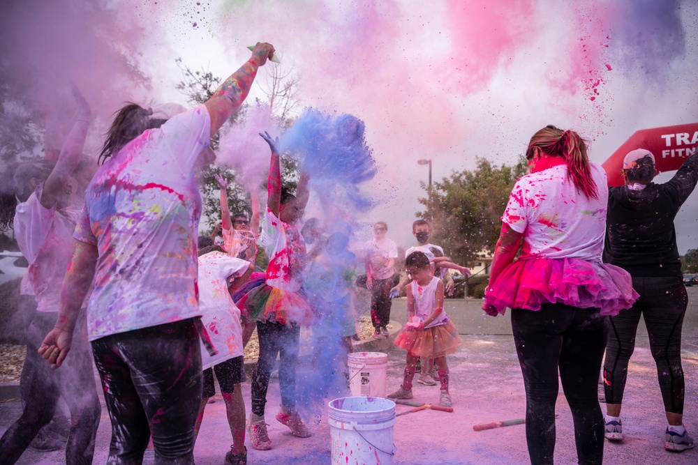 Travis AFB Fitness Center Color Run