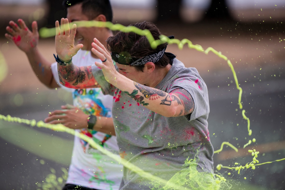 Travis AFB Fitness Center Color Run