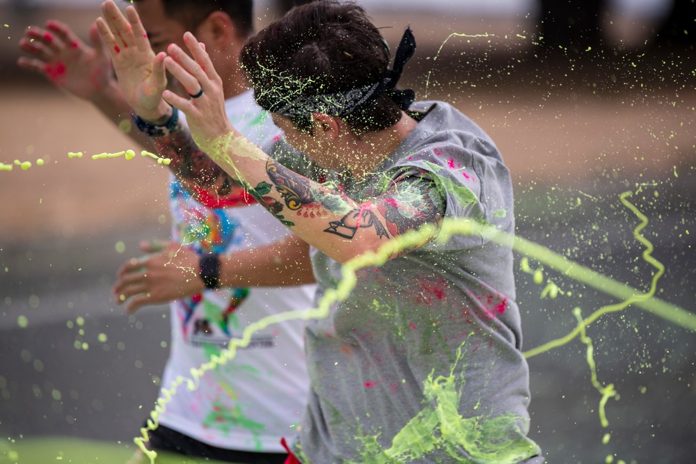 Travis AFB Fitness Center Color Run