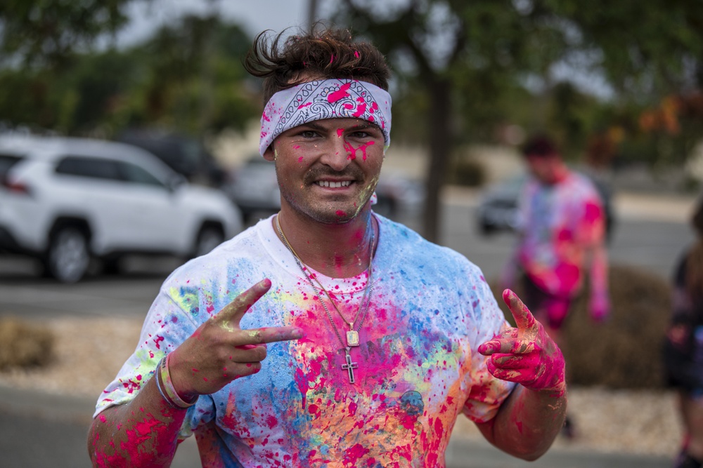 Travis AFB Fitness Center Color Run