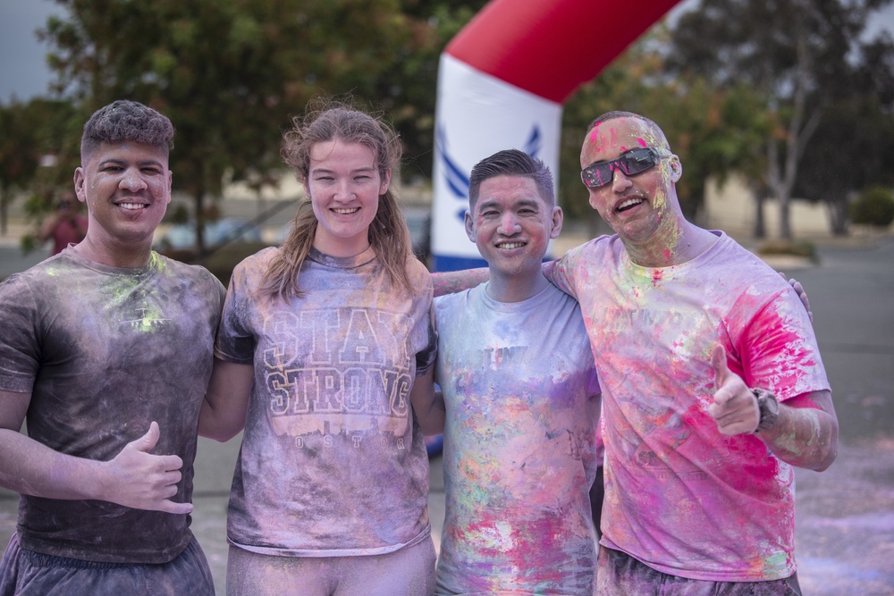 Travis AFB Fitness Center Color Run