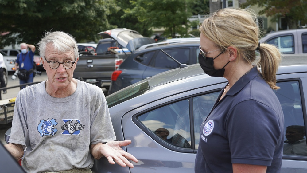 Flood Survivor Speaks To FEMA Administrator