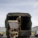 610th Engineer Company Soldiers Unload Signs at Fort McCoy