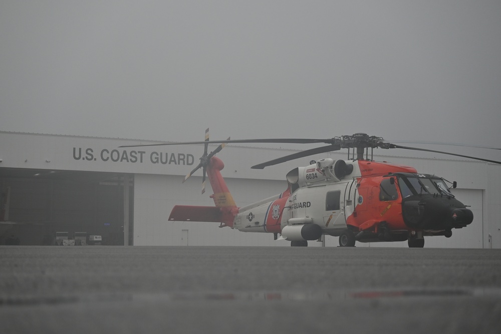 Coast Guard Air Station Cape Cod post Tropical Storm Henri