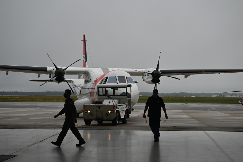 Coast Guard Air Station Cape Cod post Tropical Storm Henri