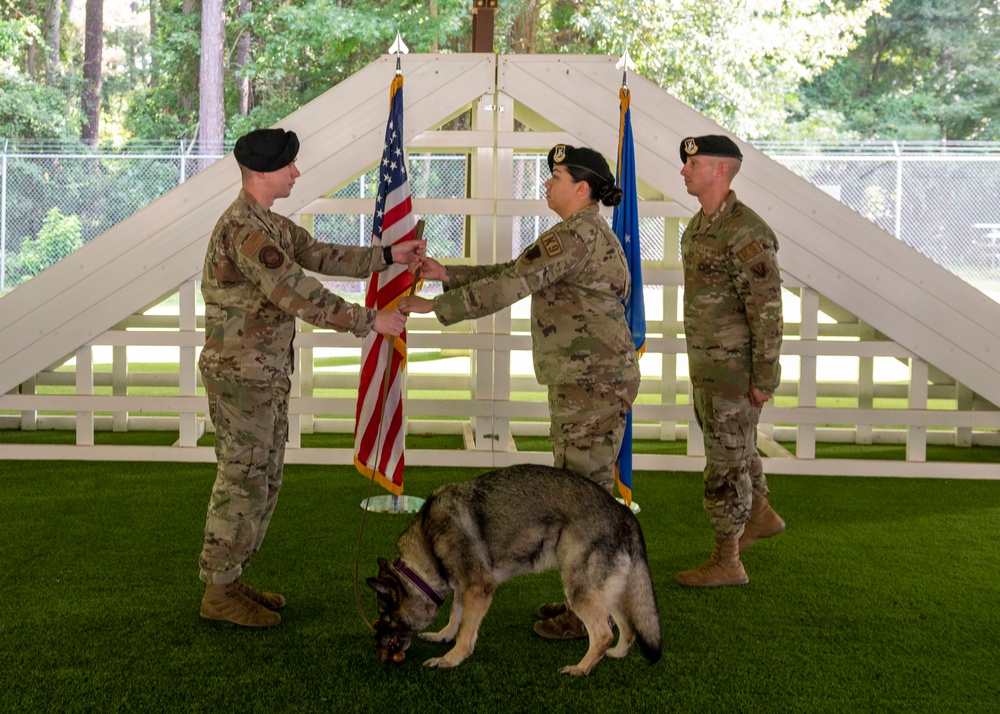 MWD Gina’s Retirement Ceremony