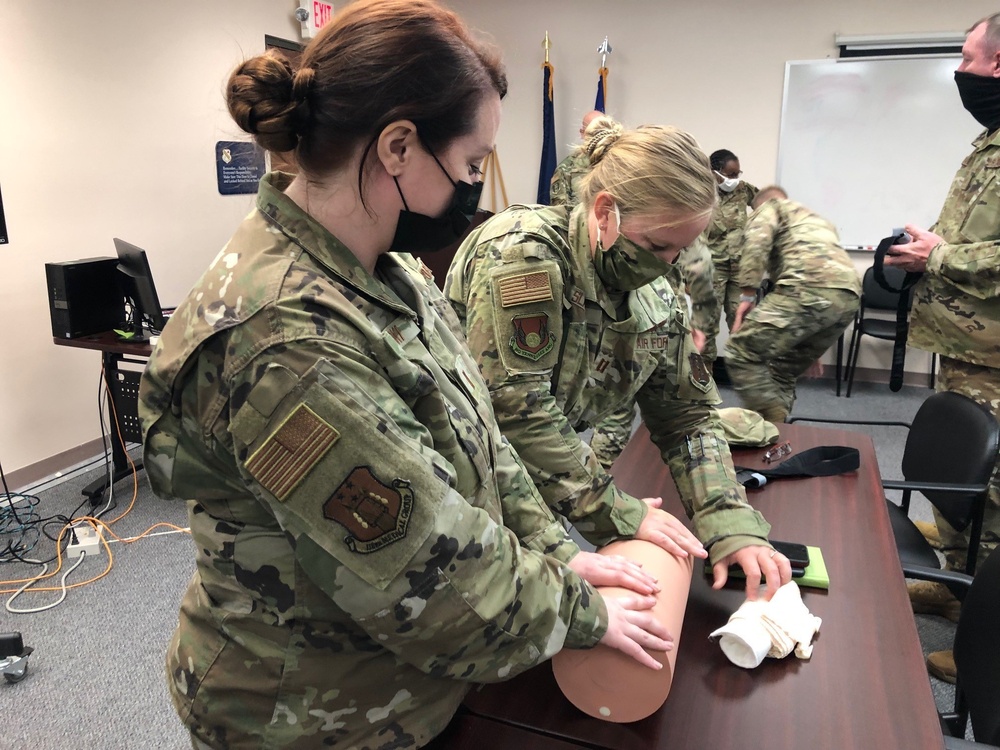 Tennessee Air National Guard members train on skills from land survival to space radar