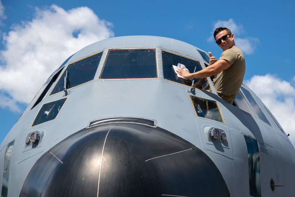 Hurricane Hunters return to Keesler