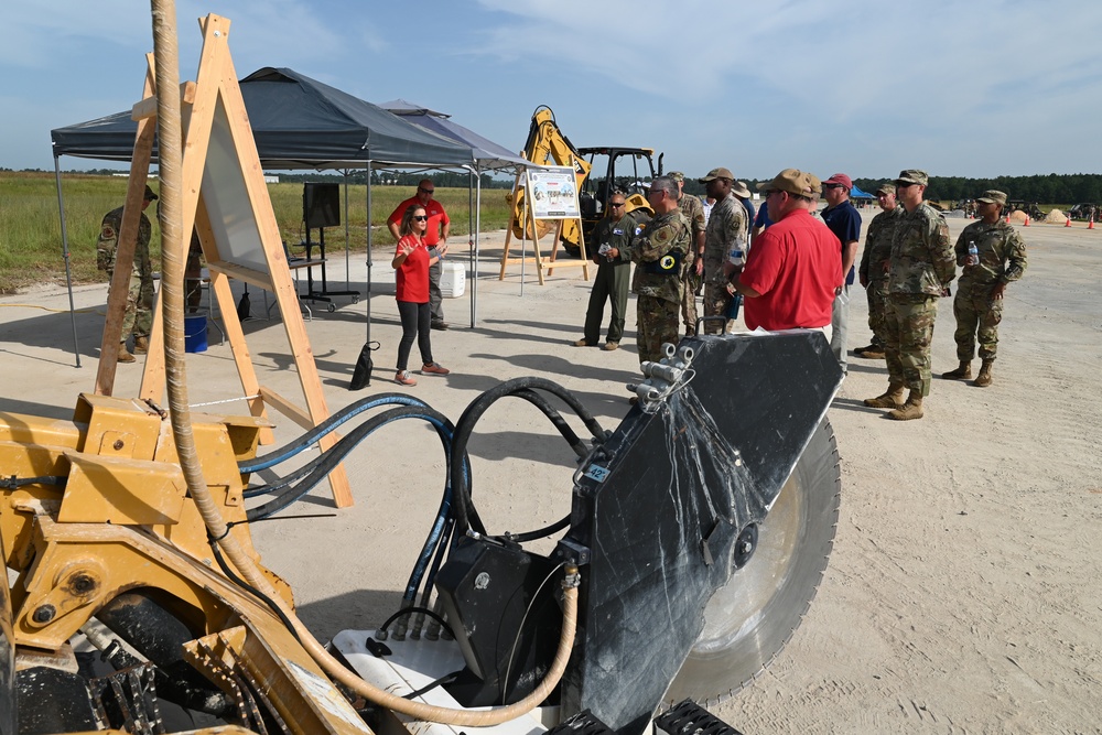 169th Fighter Wing hosts distinguished visitors day for INDOPACOM runway repair demonstration