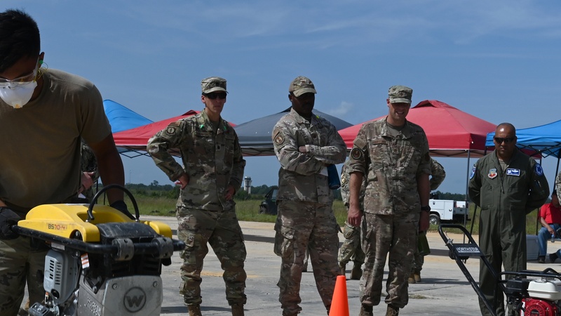169th Fighter Wing hosts second airfield repair demonstration