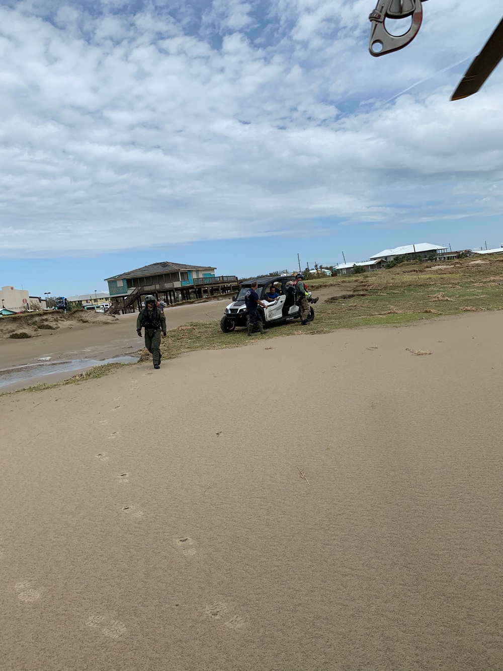 Coast Guard conducts search and rescue operations following Hurricane Ida