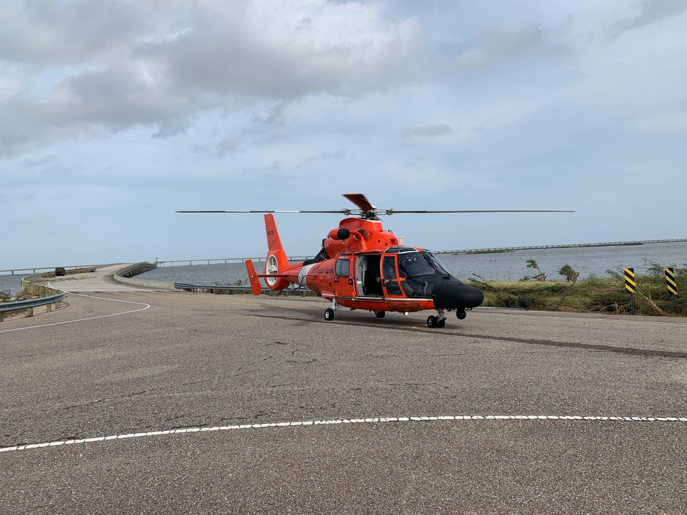 Coast Guard conducts search and rescue operations following Hurricane Ida