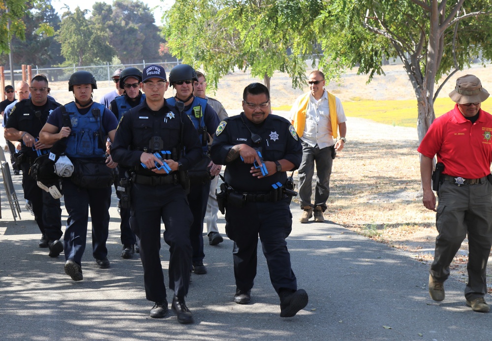 63rd Readiness Division; Santa Clara Sheriff’s Office conduct active-shooter response training exercise