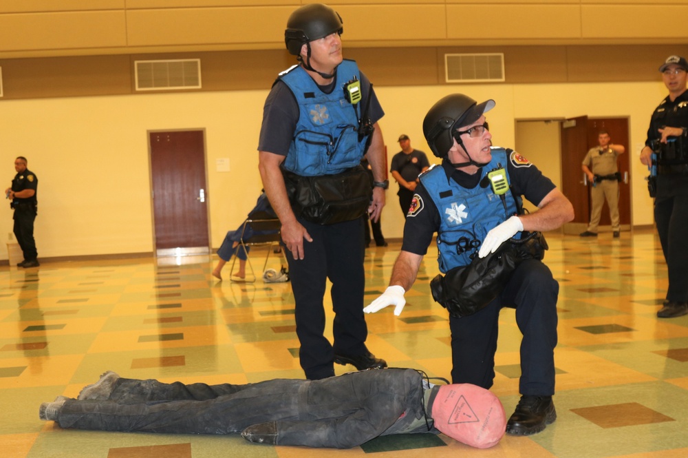 63rd Readiness Division; Santa Clara Sheriff’s Office conduct active-shooter response training exercise