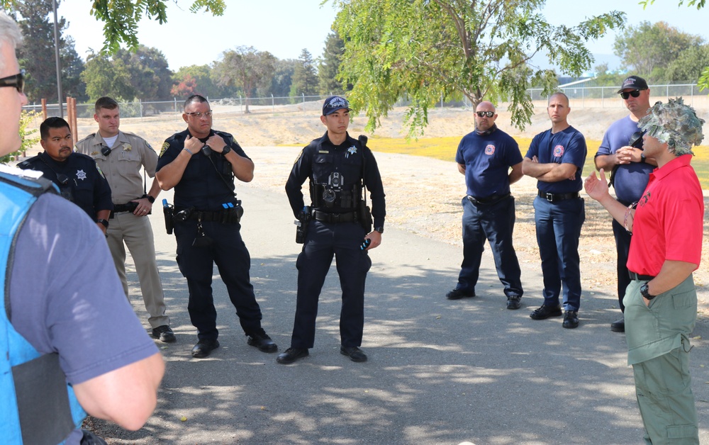 63rd Readiness Division; Santa Clara Sheriff’s Office conduct active-shooter response training exercise