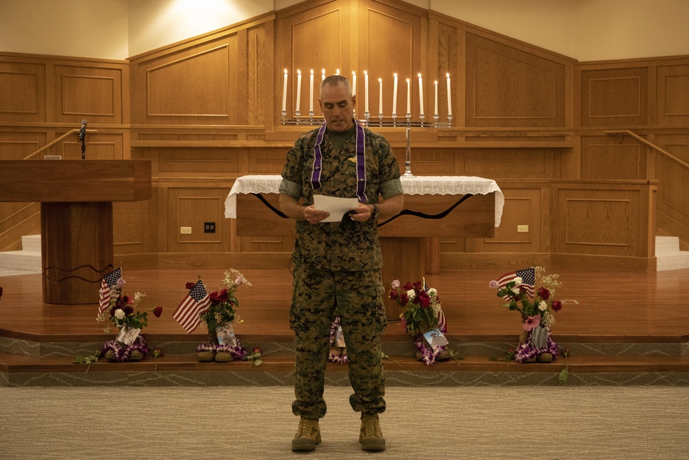 Fallen but not Forgotten: Memorial Prayer Service and Candlelight Vigil, MCBH