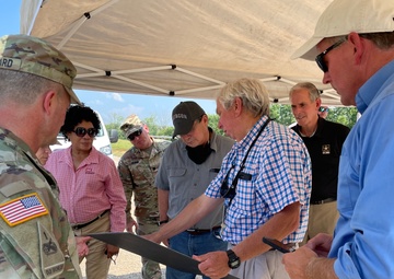 USACE Vicksburg District hosts Acting ASACW Jaime Pinkham for Yazoo Backwater Update
