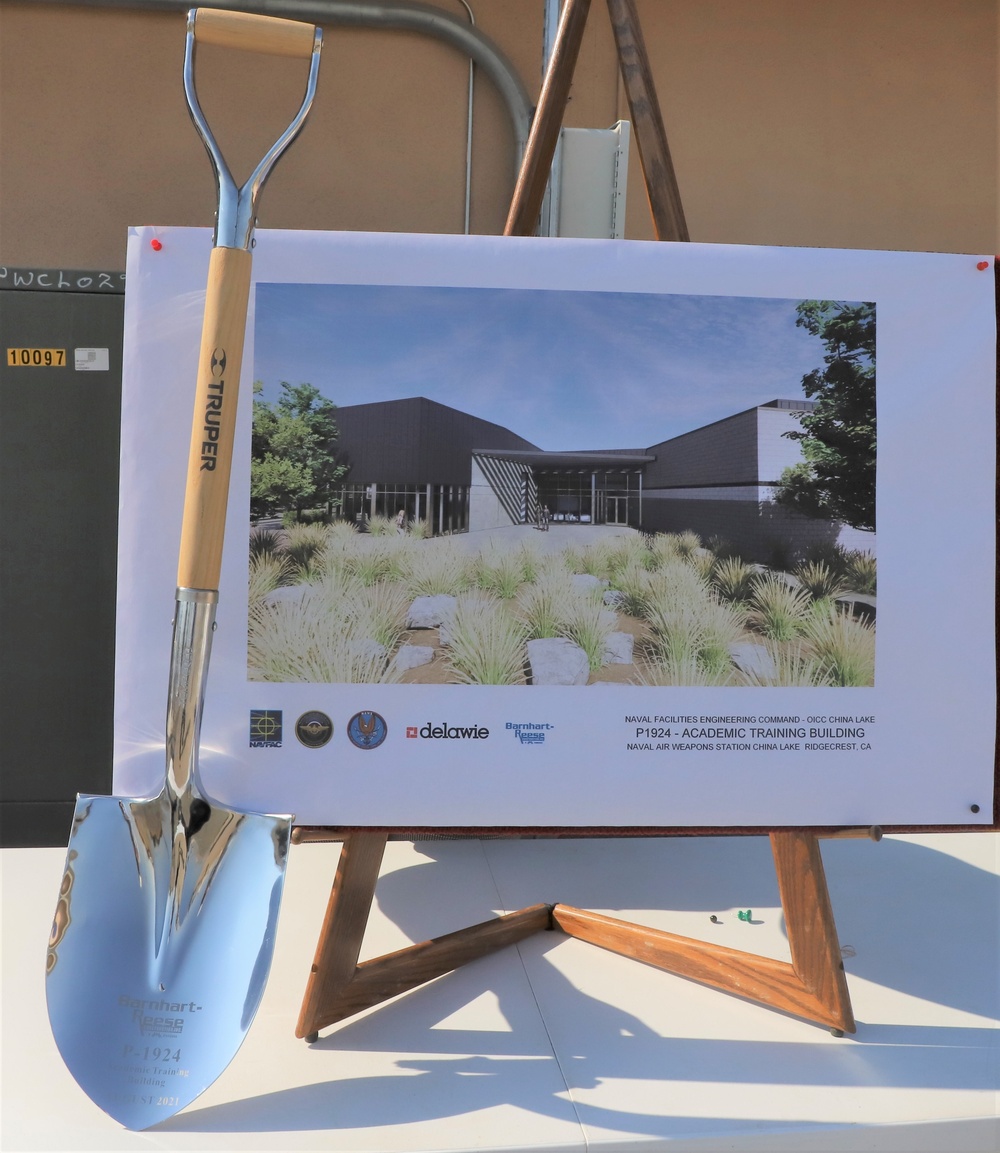 NAVFAC Officer in Charge of Construction China Lake Hosts  Groundbreaking of First FY21 Earthquake Recovery Program Project to Replace Academic Training Building