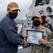 Award Ceremony Aboard USS Charleston (LCS 18)