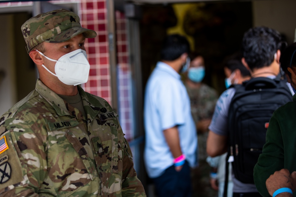 Dvids Images Afghan Evacuees Guided To Processing During Operation Allies Welcome At Fort 0967