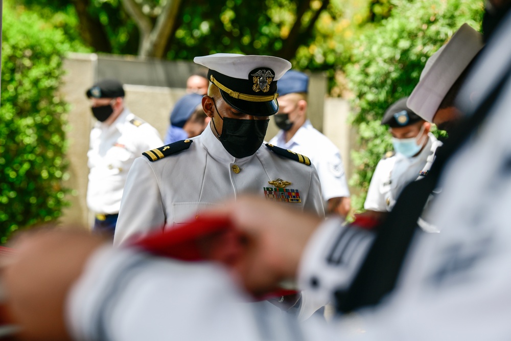 Funeral for USS Oklahoma sailor accounted for from WWII – WT1 Charles E. Hudson
