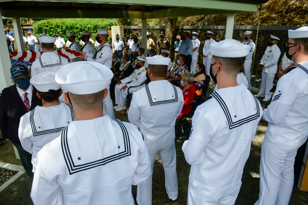 Funeral for USS Oklahoma sailor accounted for from WWII – WT1 Charles E. Hudson