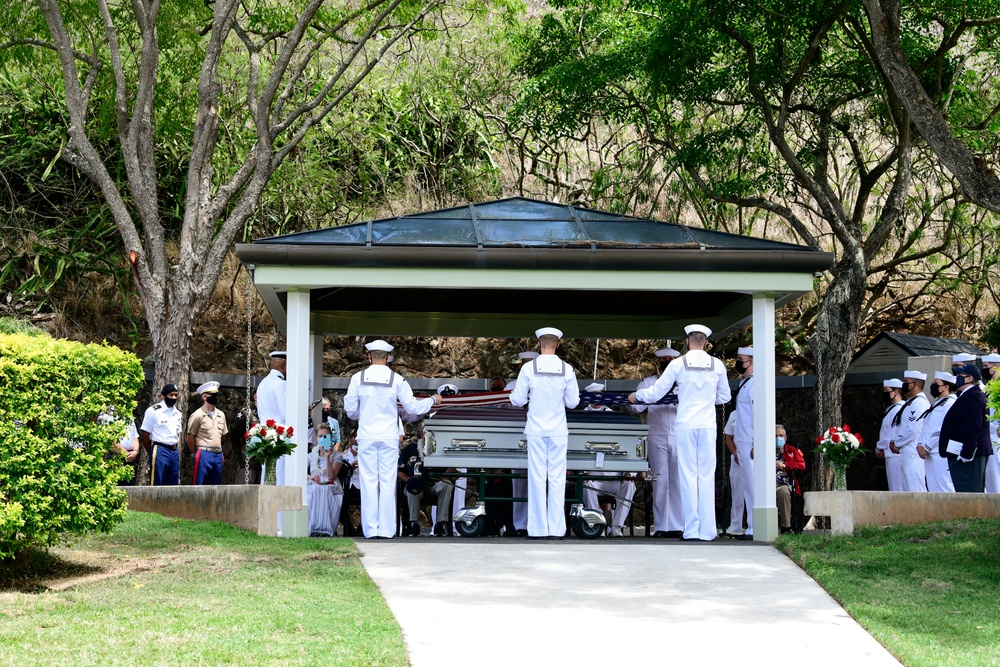 Funeral for USS Oklahoma sailor accounted for from WWII – WT1 Charles E. Hudson