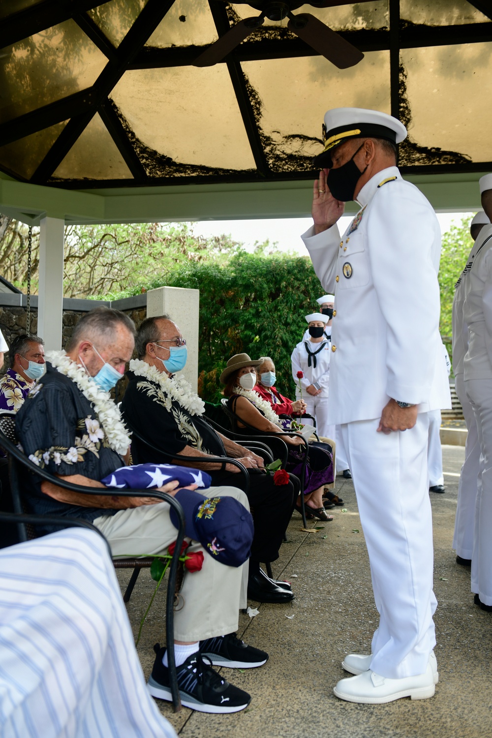 Funeral for USS Oklahoma sailor accounted for from WWII – WT1 Charles E. Hudson
