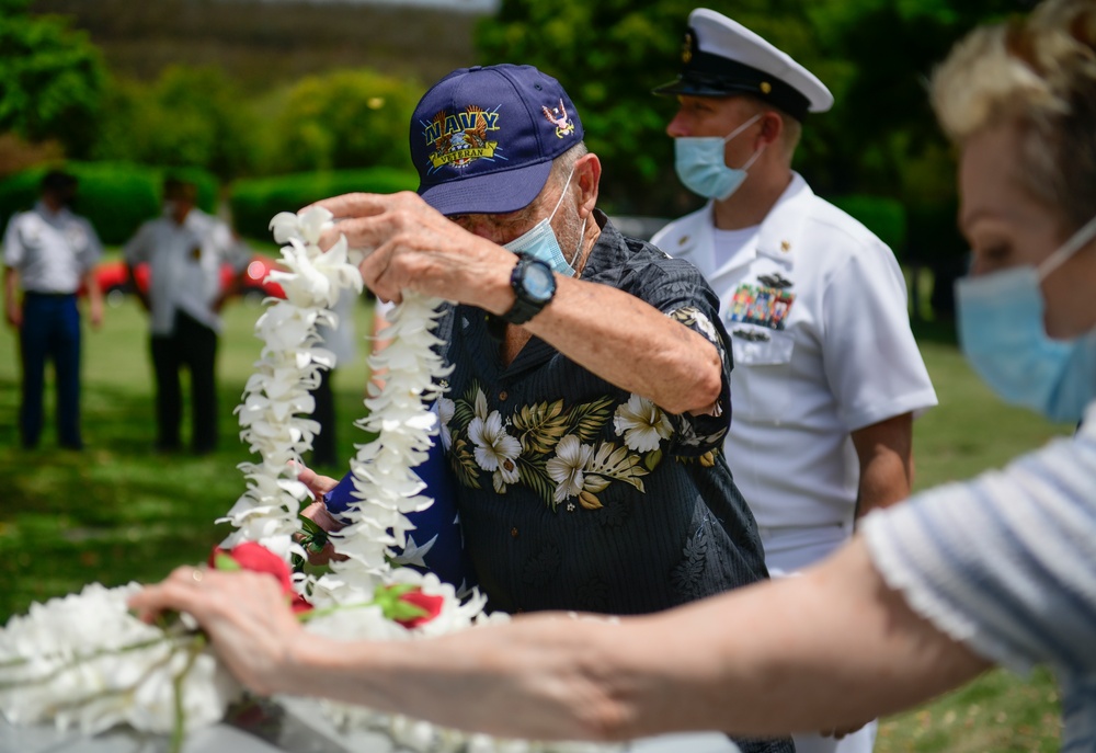 Funeral for USS Oklahoma sailor accounted for from WWII – WT1 Charles E. Hudson