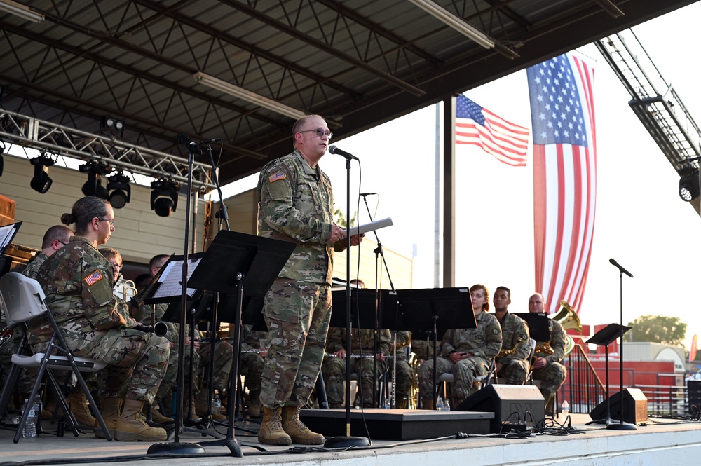 35th Infantry Division Band remembers 9/11 at Kansas State Fair